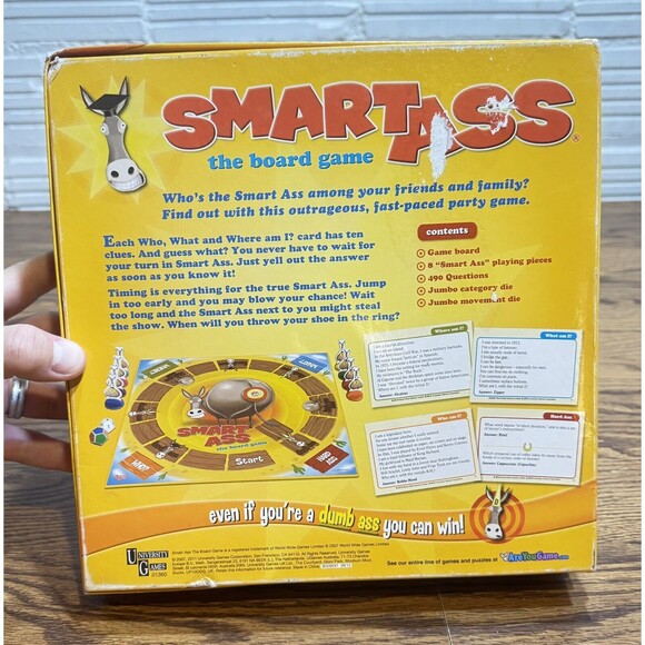 University Games Smart‎ Ass - The Ultimate Trivia Board Game * - Picture 13 of 13
